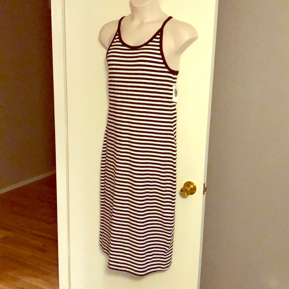 BNWT Black and White Stripe Dress